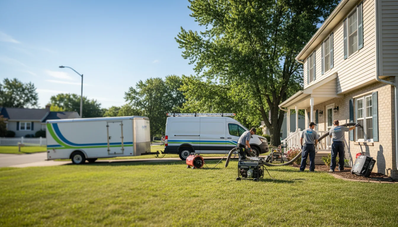Flooded Basement Restoration And Cleanup With Repair in Side Lake, MN near me